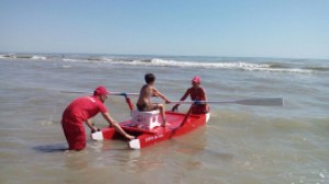 I bambini di Cervia Auxilia baby baywatch per un giorno